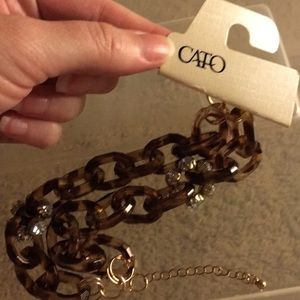 π bogo Bracelet animal print rhinestone